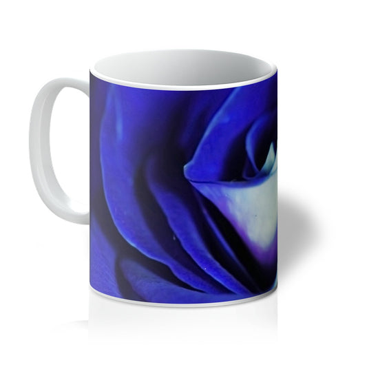 Blue Rose Mug