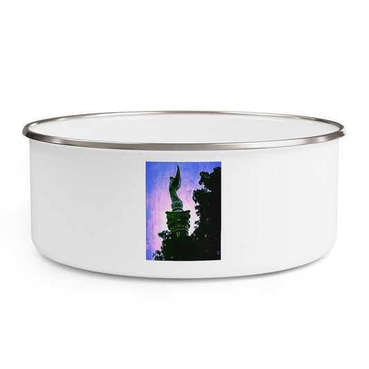 Samothrace Statue Enamel Bowl
