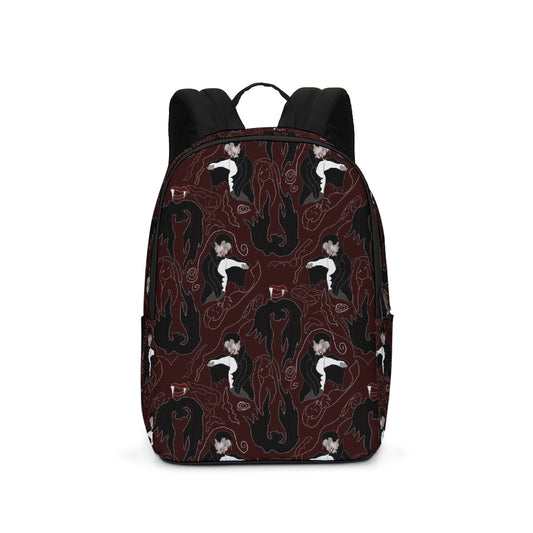 Vampire Pattern Large Backpack