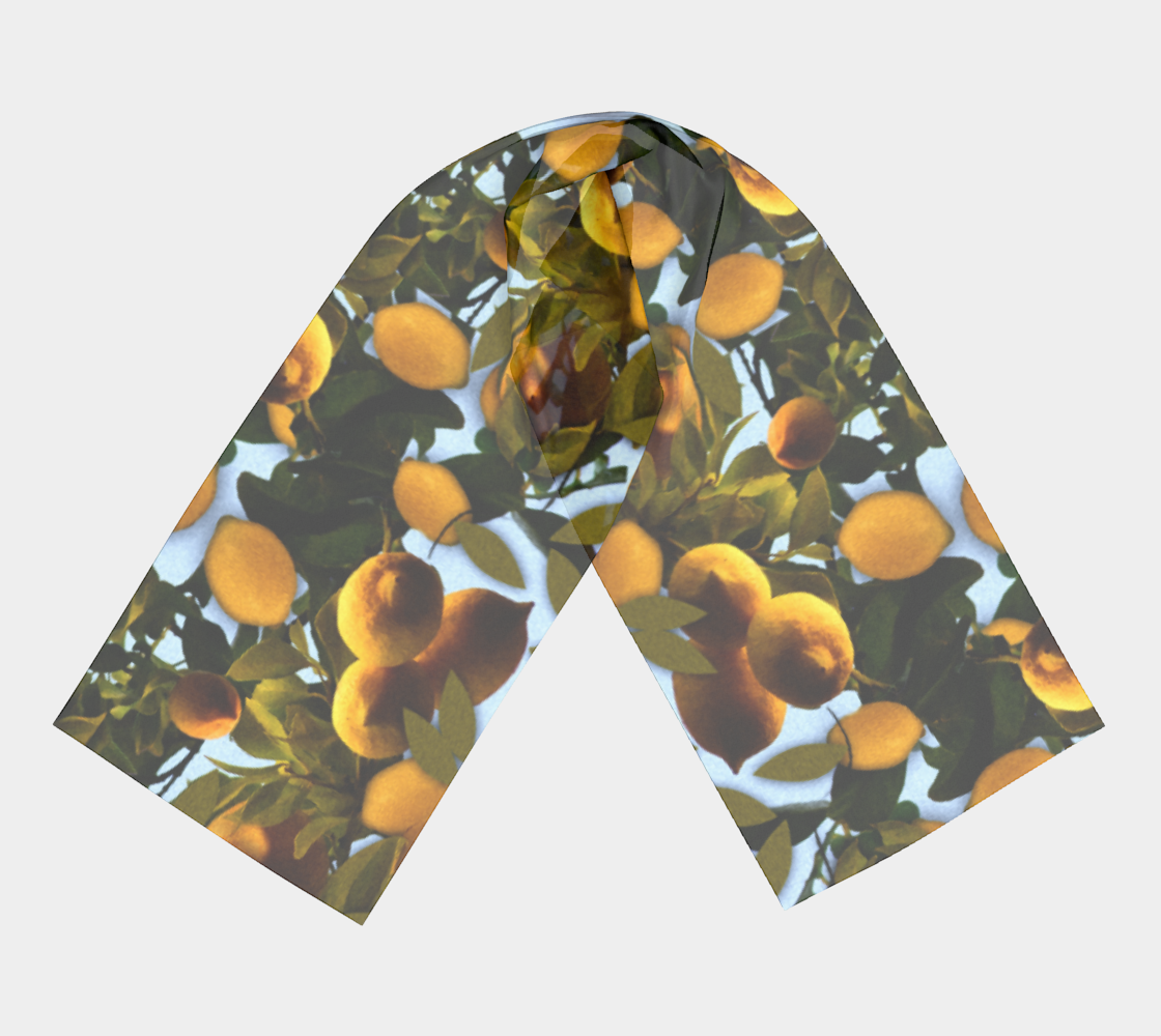 Lemon Tree Long Scarf