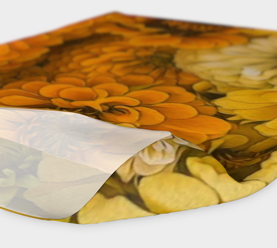 Yellow Zinnias Headband