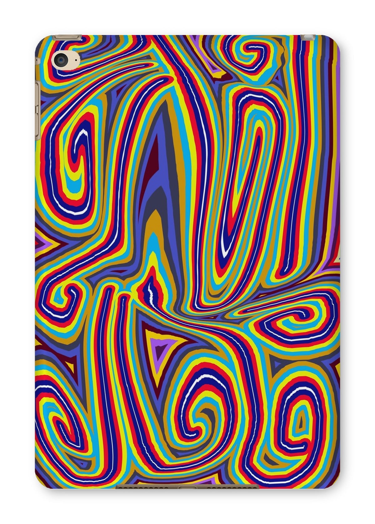 Curly Swirls Tablet Cases