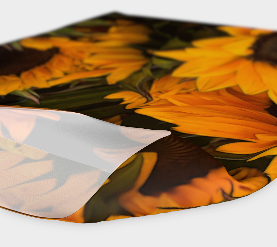 Sunflower Basket Headband