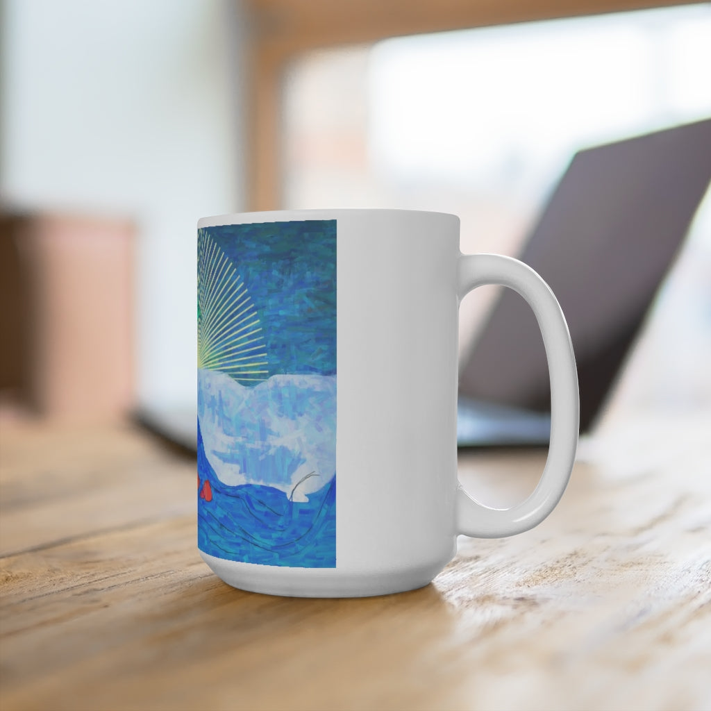 Jumping Fishies Ceramic Mugs (11oz\15oz\20oz)