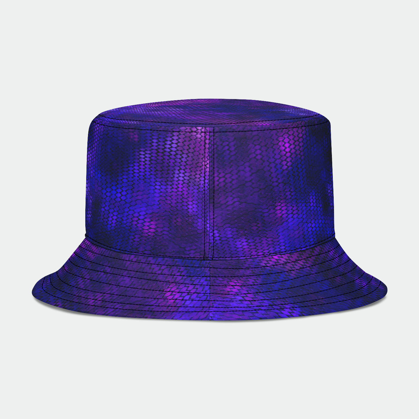 Purple Dragon Scales Bucket Hat