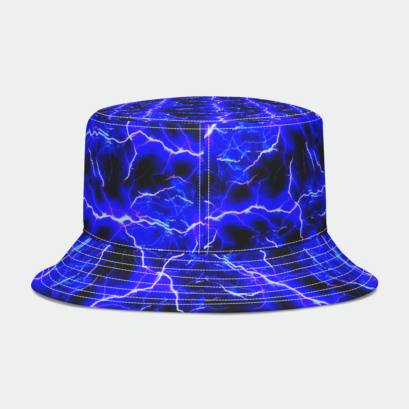 Blue Lightning Bucket Hat