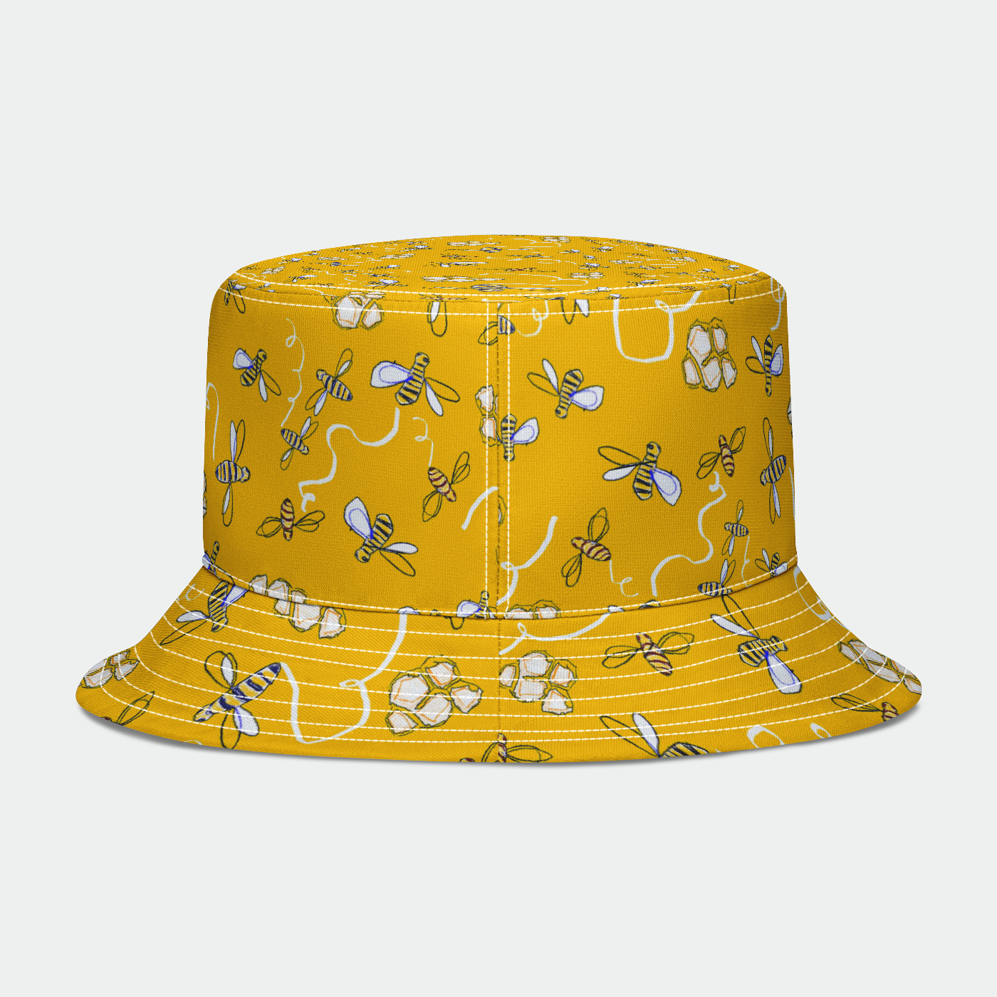 Honey Bees Bucket Hat