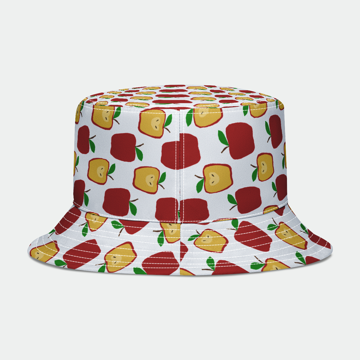 Apple Polkadots Bucket Hat