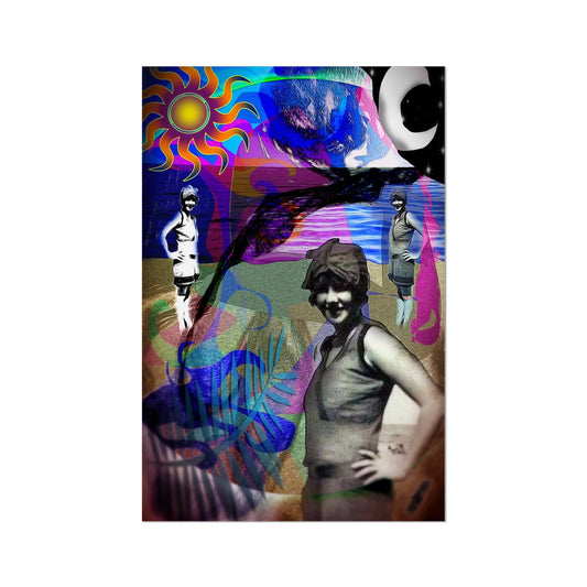 The Swimmer Hahnemühle German Etching Print