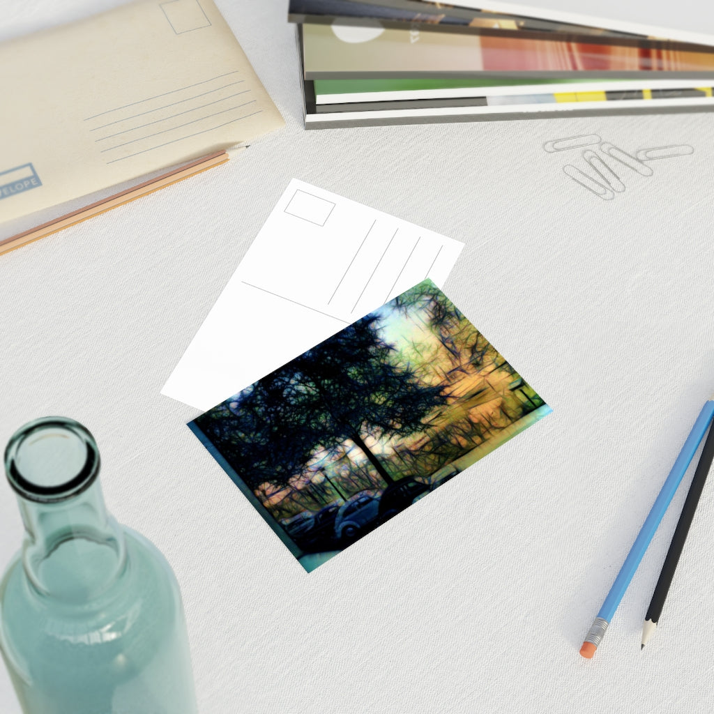 Parking Under a Tree Postcards (10pcs)