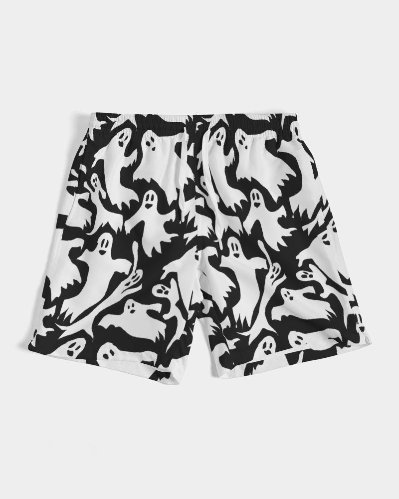Ghosts Pattern Men's Swim Trunk