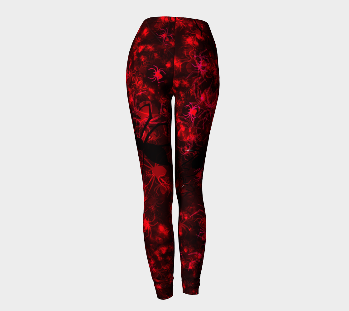 Red Spider Swarm Leggings