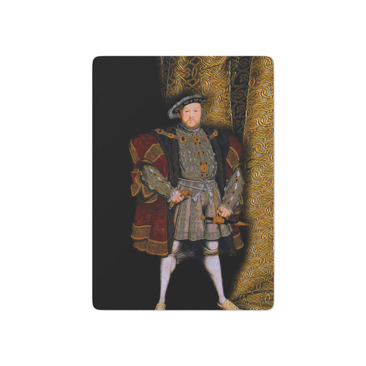 Henry VIII Custom Poker Cards
