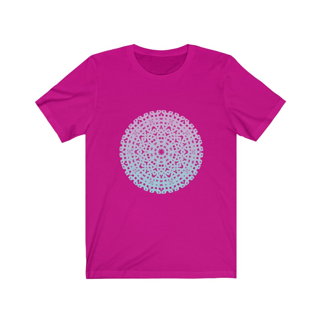 Pastel Celtic Knot Mandala Unisex Jersey Short Sleeve Tee
