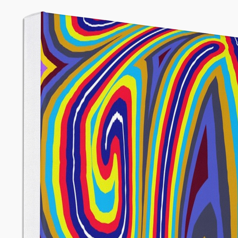 Curly Swirls Canvas
