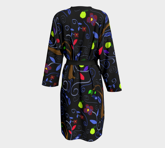 Birds and Scrolls Piegnoir