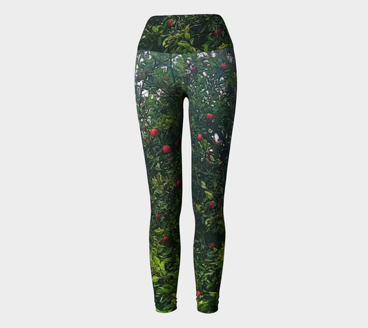Apple Tree Yoga Leggings