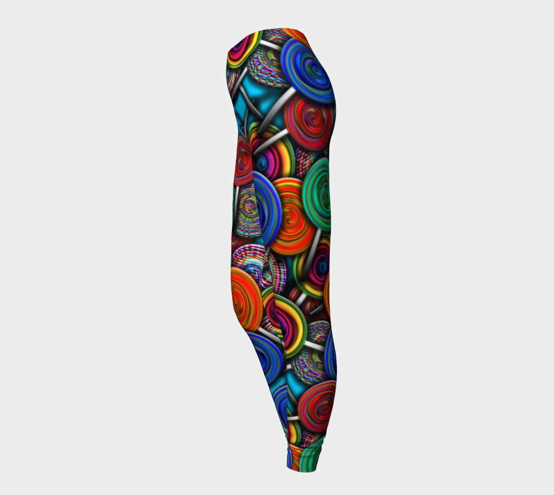 Colorful lolipops Leggings