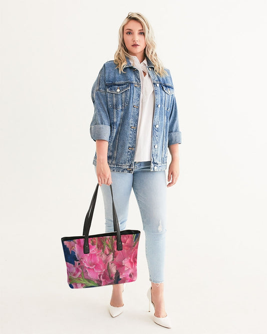 Pink Gladiolas Stylish Tote