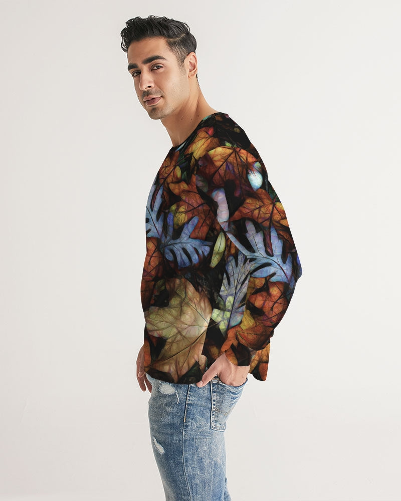 Mid October Leaves Men's Long Sleeve Tee