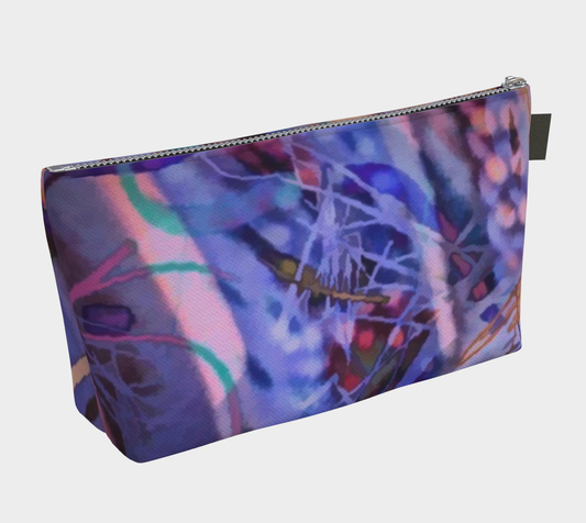Coffee Cup Abstract Makeup Bag