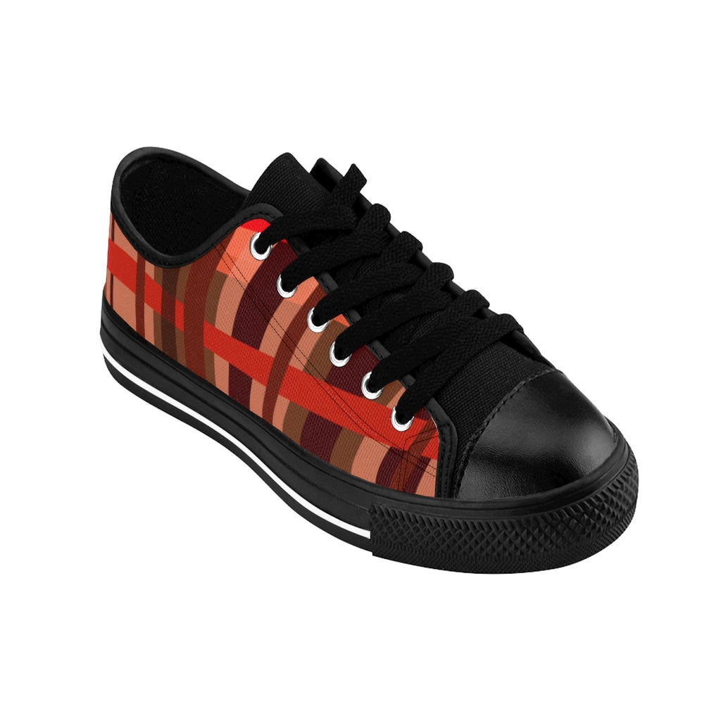 Fall Plaid Women's Sneakers