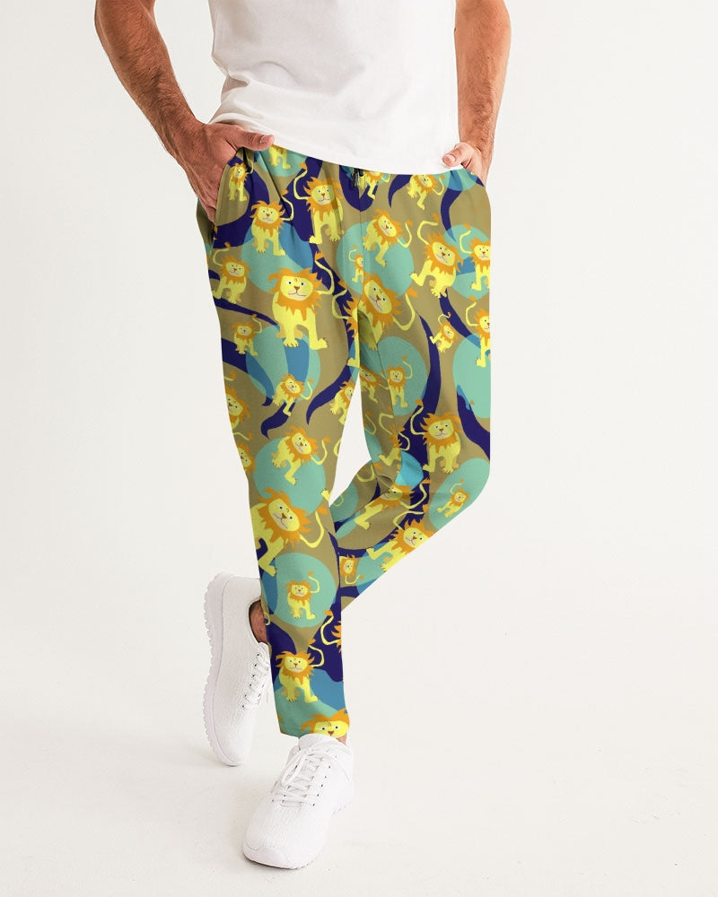Lion Pattern Men's Joggers