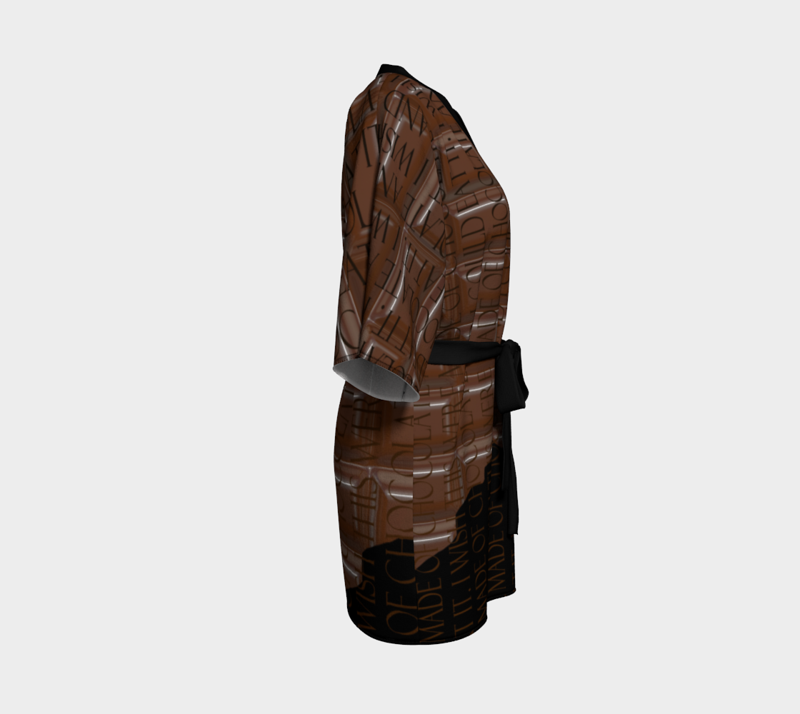 Chocolate Bar Kimono Robe