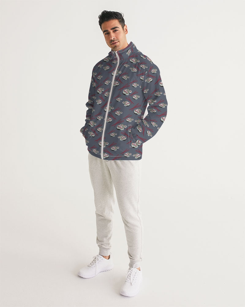 Sushi Pattern Men's Windbreaker