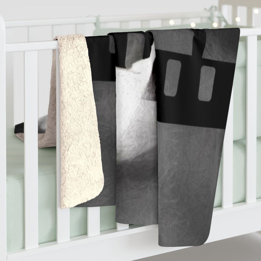 Silent Film Thomas Edison Sherpa Fleece Blanket