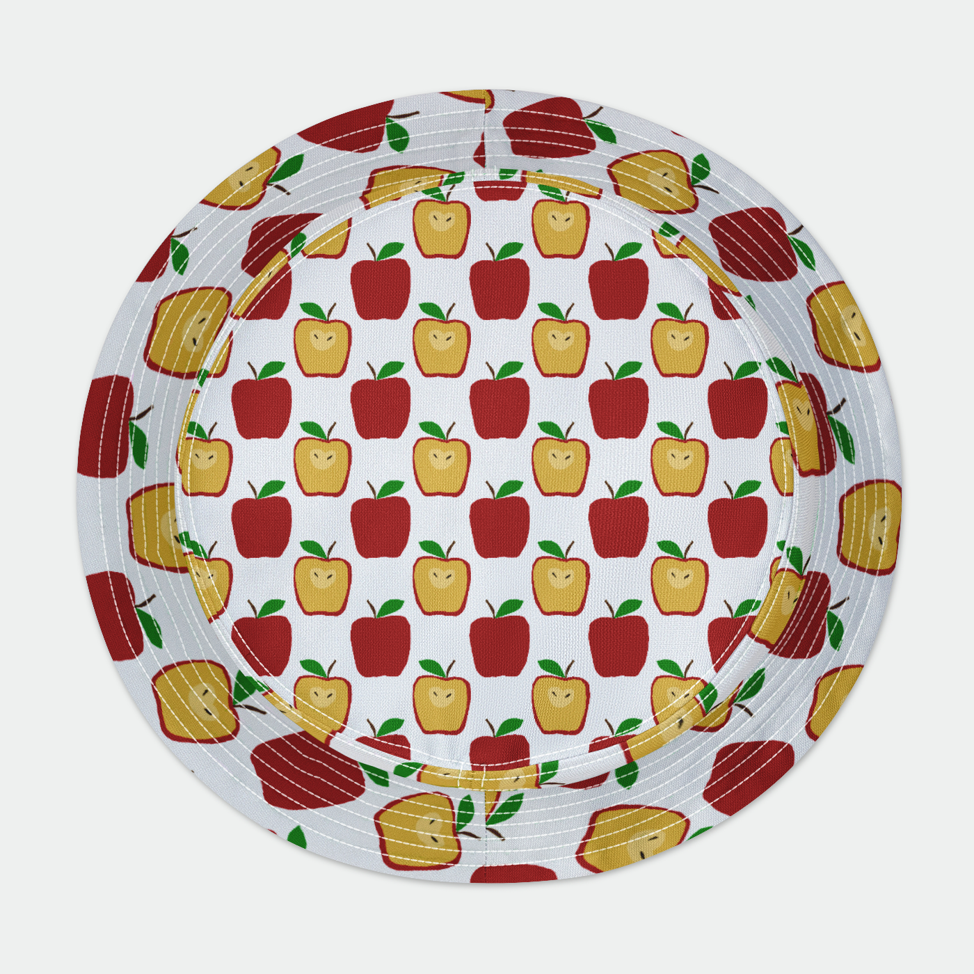 Apple Polkadots Bucket Hat