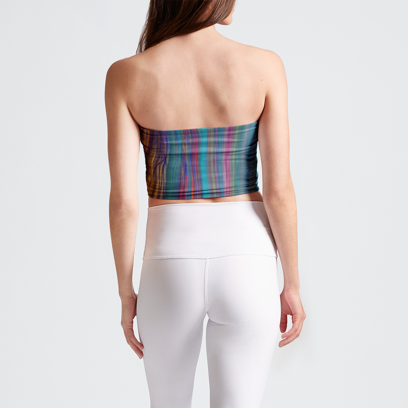Colorful Sketch Tube Top