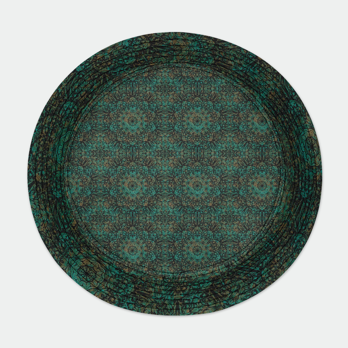 Copper Patina Pattern Bucket Hat
