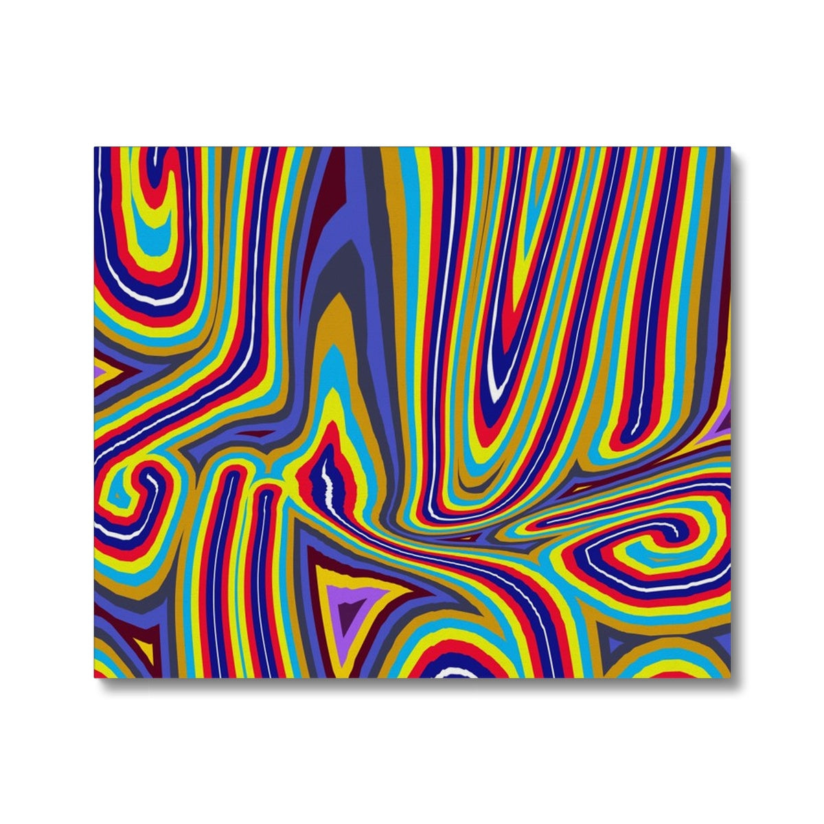 Curly Swirls Canvas