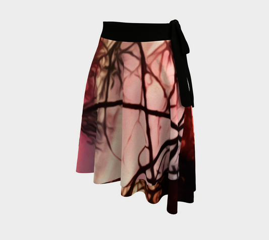 October Sunset Wrap Skirt