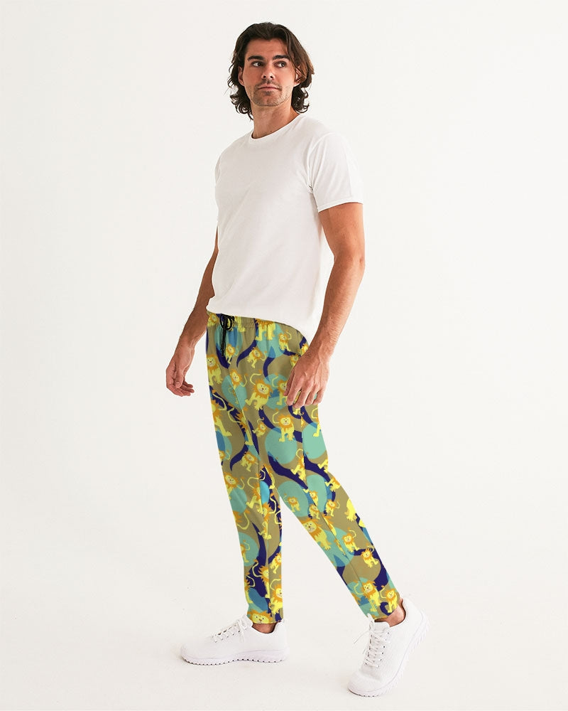 Lion Pattern Men's Joggers