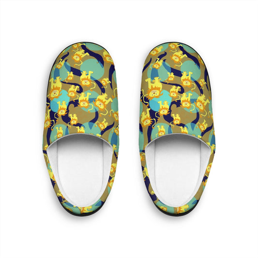 Lion Pattern Indoor Slippers