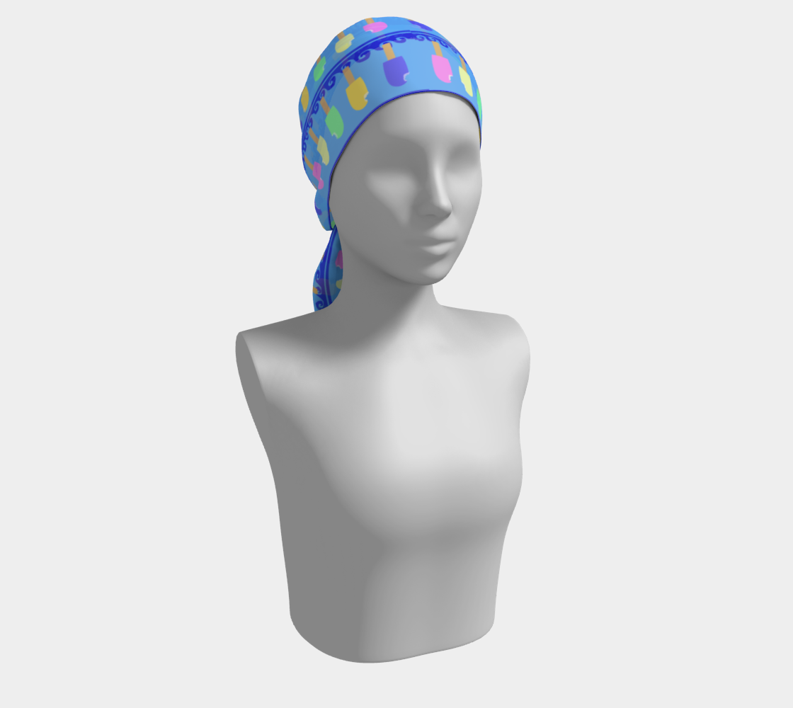 Ice Cream Bar long Scarf