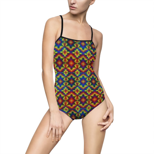 Carnival Kaleidoscope Women's One-piece Swimsuit