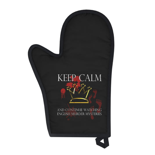 Keep Calm English Mystery Oven Glove
