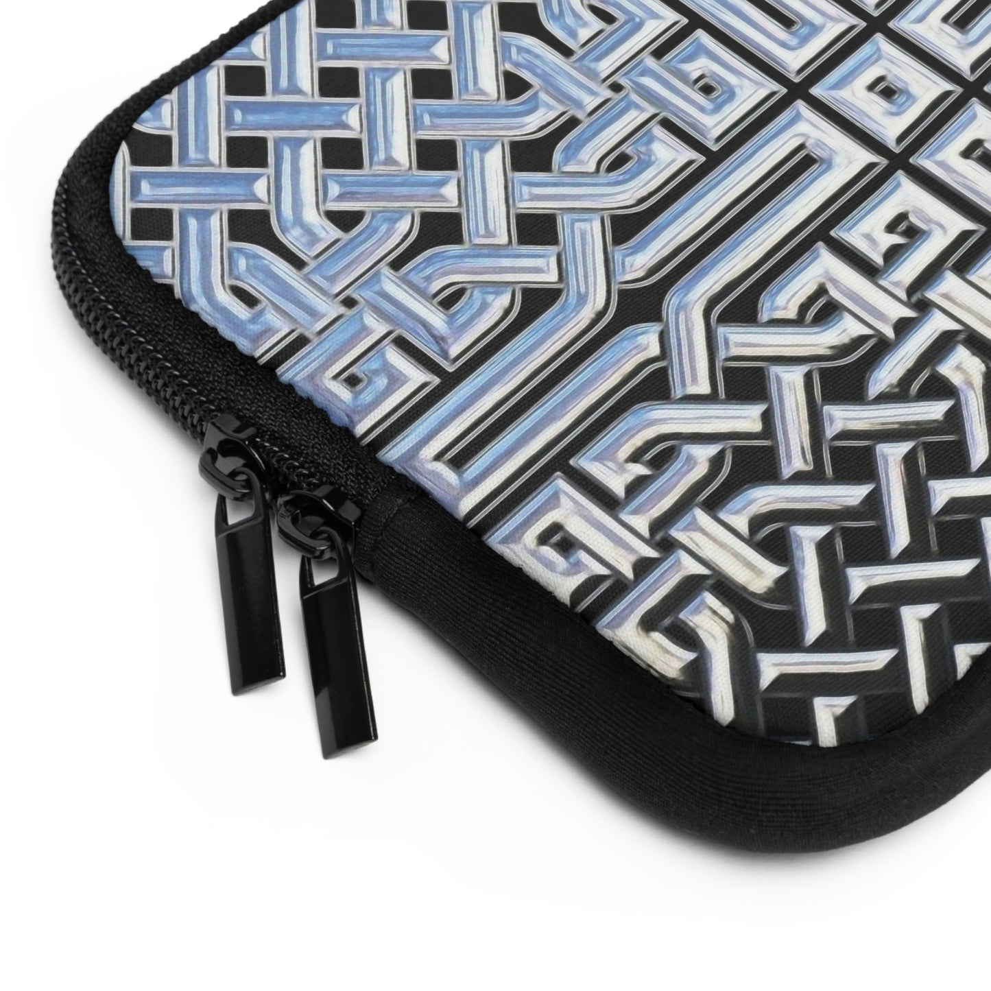 Chrome Celtic Knot Laptop Sleeve