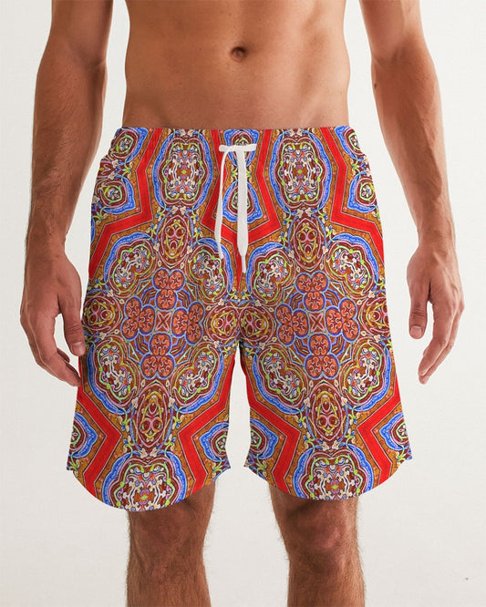 Medieval Kaleidoscope Men's Swim Trunk