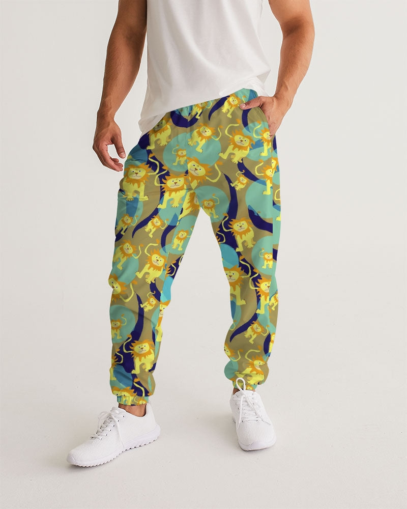 Lion Pattern Men's Track Pants
