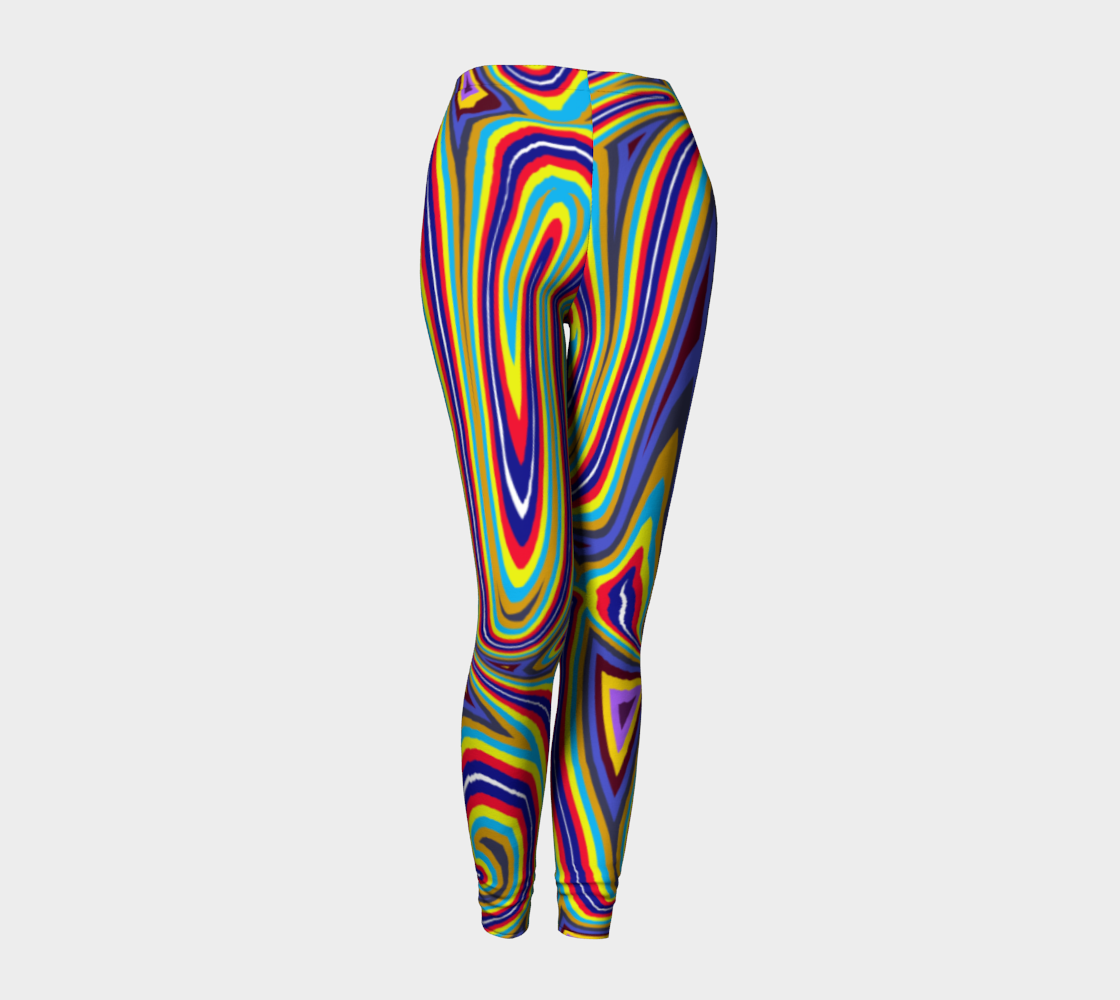 Curly Swirls Leggings