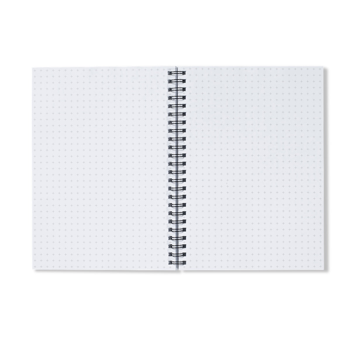 Blue Green Dahlias Notebook