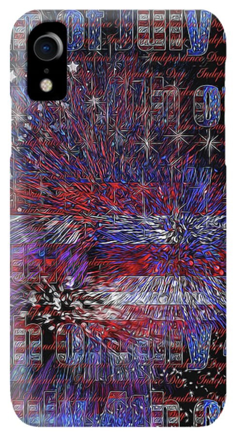 4th of July Poster - Phone Case