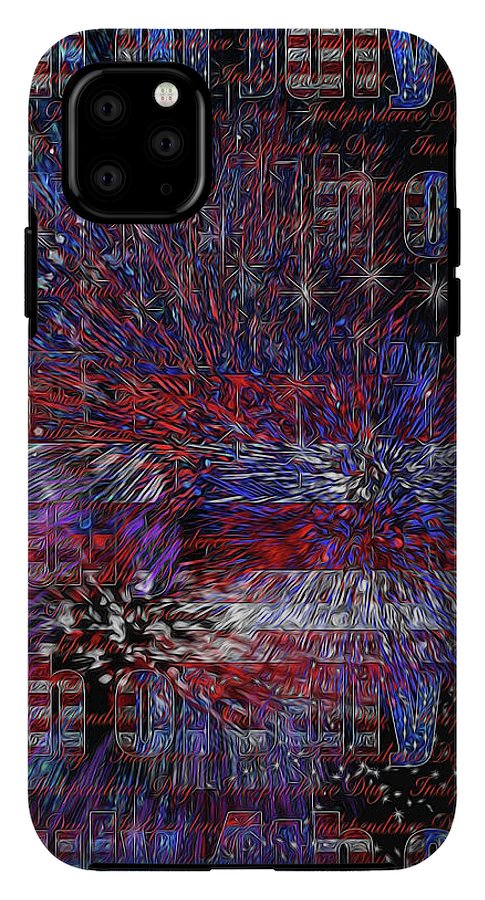 4th of July Poster - Phone Case