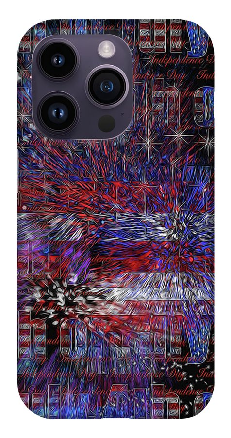 4th of July Poster - Phone Case