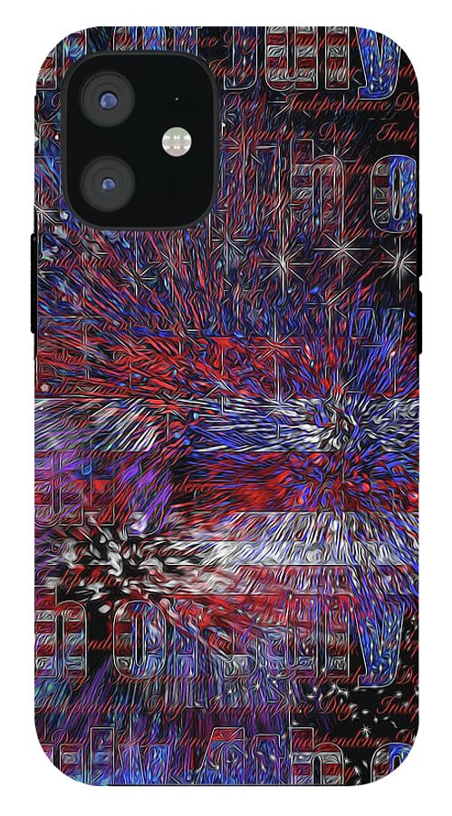 4th of July Poster - Phone Case