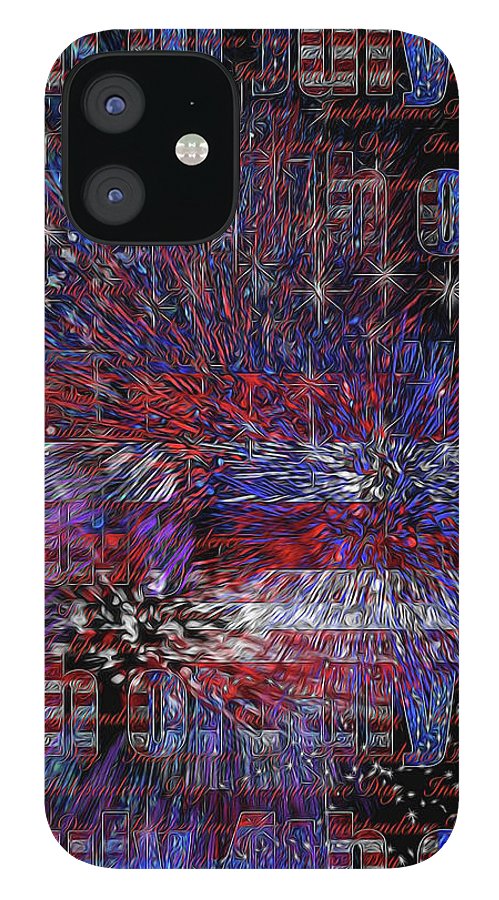 4th of July Poster - Phone Case